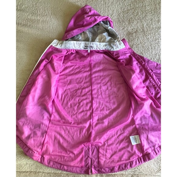 NIKE Golf Bright Pink Hooded 2-Way Zip Lightweight Jacket Size S (Bx 19) - Picture 9 of 11